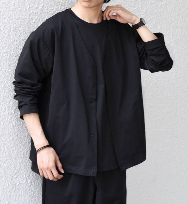 SHIPS any「【WEB限定】SHIPS any:〈吸水速乾/UVカット〉3点セットアップ Tシャツ+カーディガン+パンツ◇」|Tシャツ・カットソー|