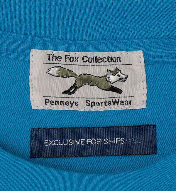 SHIPS any「【SHIPS any別注】PENNEYS: ワンポイント ロゴ フォックス 半袖 Tシャツ」|Tシャツ・カットソー|