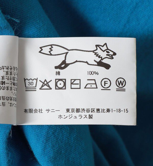 SHIPS any「【SHIPS any別注】PENNEYS: ワンポイント ロゴ フォックス 半袖 Tシャツ」|Tシャツ・カットソー|