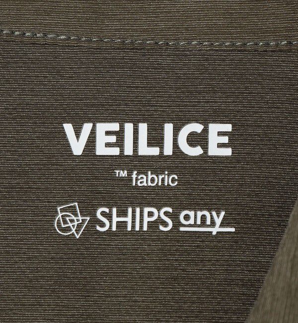 SHIPS any「SHIPS any:〈接触冷感/UVカット〉VEILICE レギュラーカラー ポケット シャツ(セットアップ対応)◇」|シャツ・ブラウス|
