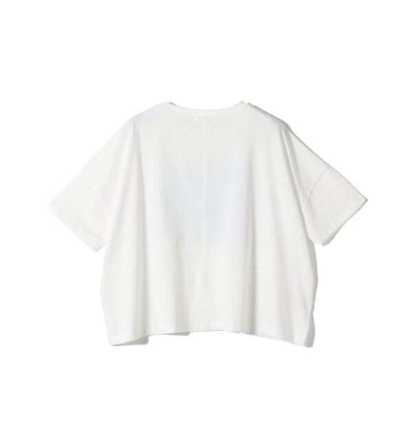 SHIPS for women「【SHIPS別注】81BRANCA: 5分袖 ロゴ・フォト TEE」|Tシャツ・カットソー|