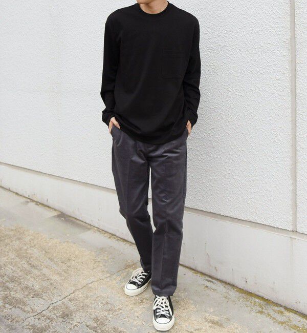 SHIPS any「SHIPS any:〈接触冷感/UVカット〉ソフト スムース リラックス ポケット Tシャツ◇」|Tシャツ・カットソー|