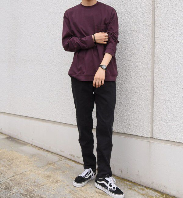SHIPS any「SHIPS any:〈接触冷感/UVカット〉ソフト スムース リラックス ポケット Tシャツ◇」|Tシャツ・カットソー|