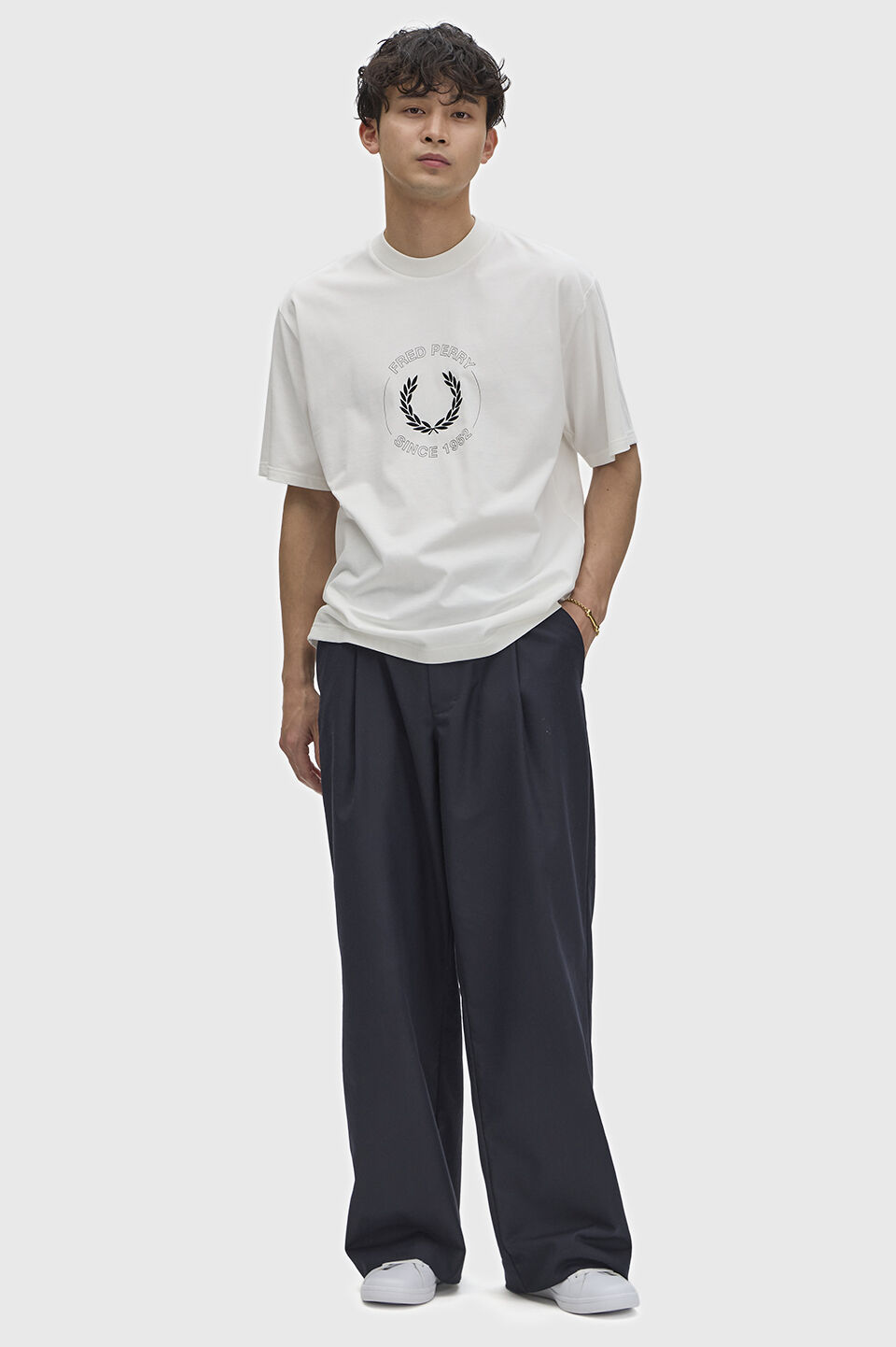 FRED PERRY 「Circle Graphic T-Shirt／サークルグラフィックTシャツ」|Tシャツ・カットソー|