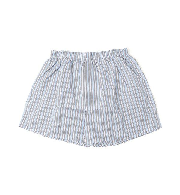 TOMORROWLAND BUYING WEAR「SUNSPEL コットン クラシック ボクサーショーツ」|インナー|66 Blue Stripe
