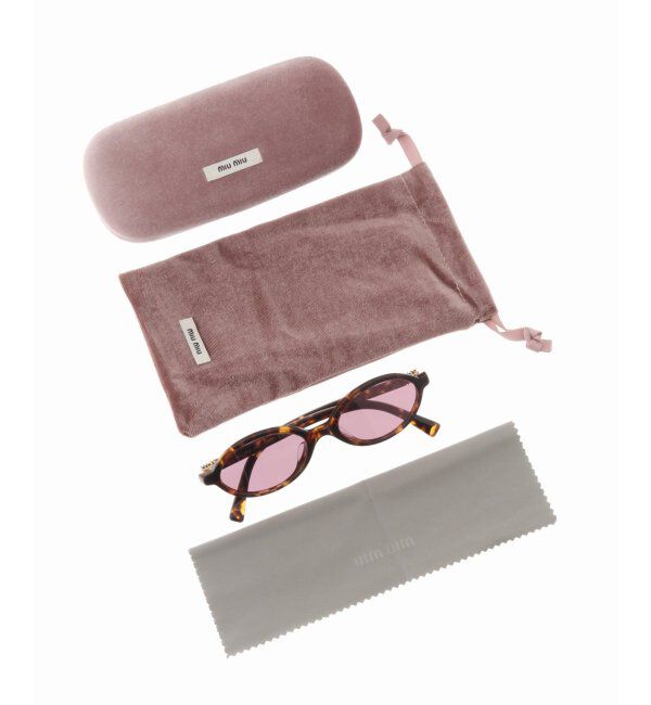 EYETHINK「【MIU MIU / ミュウミュウ】04ZSFVAU50D50 Sunglasses」|サングラス|