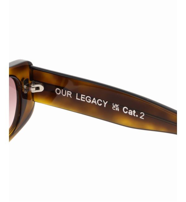 EYETHINK「OUR LEGACY SAMHAIN Sludge Havanna Sunglasses」|サングラス|