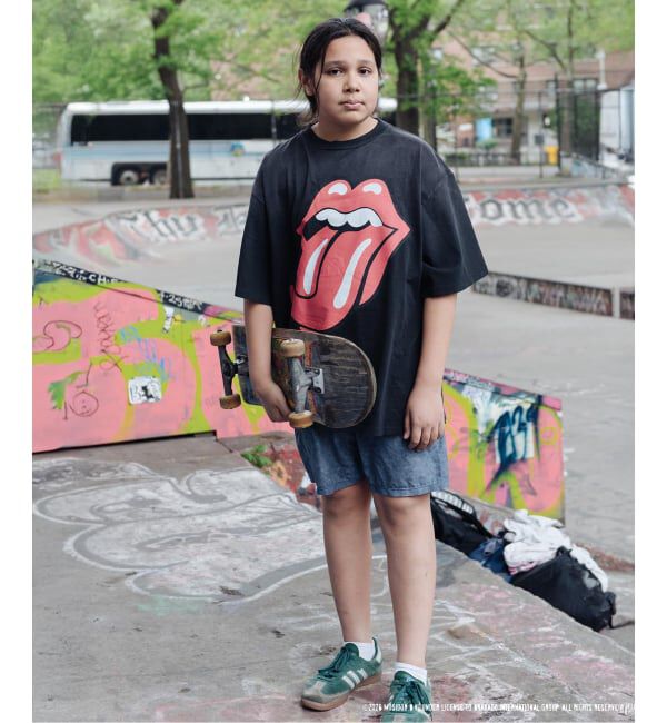 JOINT WORKS「F-LAGSTUF-F SPLIT TONGUE S/S T-SHIRT（THE ROLLING STONES）」|Tシャツ・カットソー|