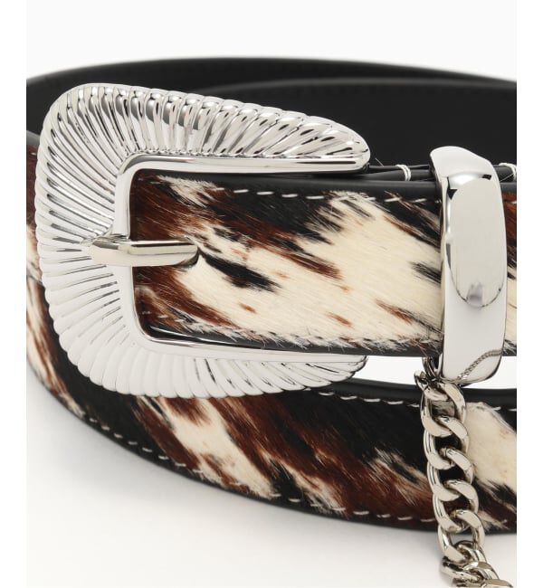 JOINT WORKS「JIEDA / ジエダ HAIRCALF WESTERN BELT」|ベルト|