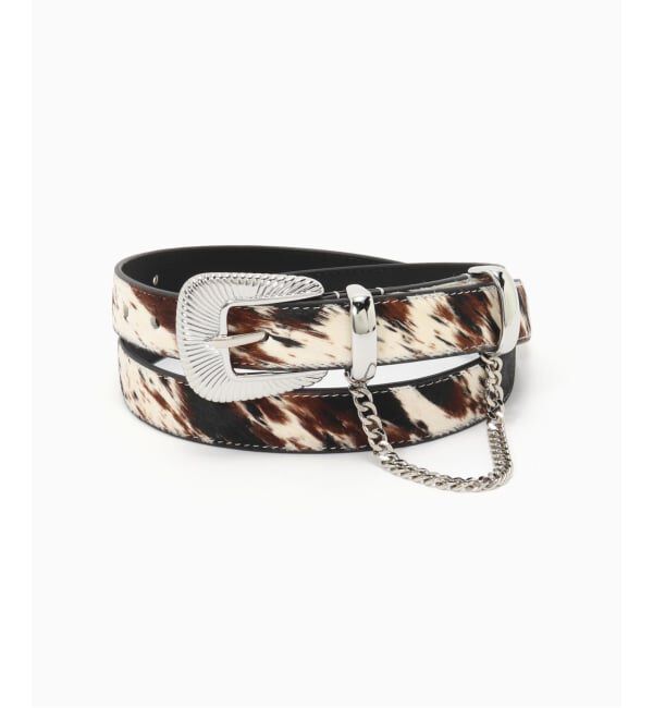 JOINT WORKS「JIEDA / ジエダ HAIRCALF WESTERN BELT」|ベルト|