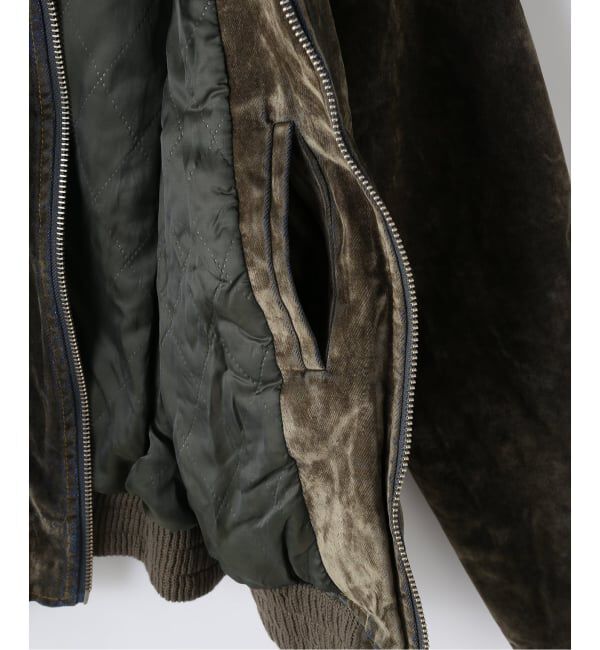 JOINT WORKS「PLATEAU STUDIO / プラトースタジオ Flocked denim jkt」|デニムジャケット|