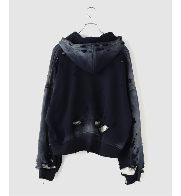 JOINT WORKS「TEPPEI FURUYAMA / テッペイフルヤマ CRASH PAINT FADE ZIP-UP HOODIE」|パーカー|