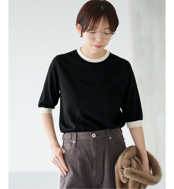 IENA「《アンサンブル対応》ARKABA クループルオーバー」|ニット・セーター|