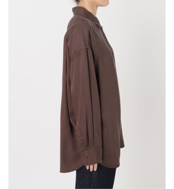 SLOBE IENA「《シリーズあり/セットアップ可/追加》製品染めシャツ」|シャツ・ブラウス|