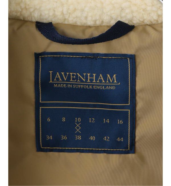 IENA「LAVENHAM/ラベンハム BIG QUILT VEST ベスト LV14115624」|ダウンベスト・ベスト|