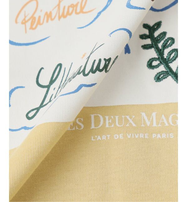 EDIFICE「LES DEUX MAGOTS (ドゥマゴ)  アートTシャツ」|Tシャツ・カットソー|