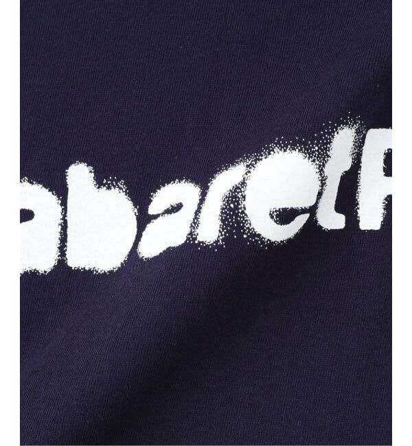 417 EDIFICE「cabaret poval / キャバレーポバール Stencil Logo Tee」|Tシャツ・カットソー|