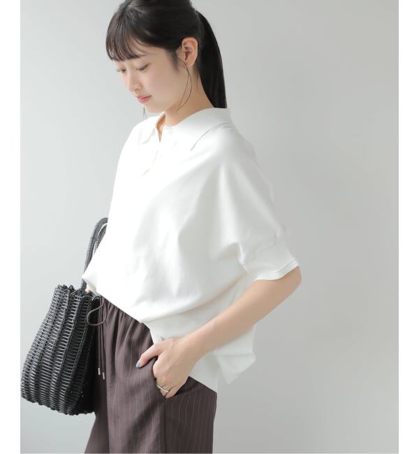 JOURNAL STANDARD relume「《追加4》ウォッシャブルニットポロシャツ」|ニット・セーター|