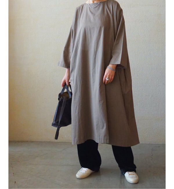 journal standard luxe「【SOIL】60s CAMBRIC SIDE GATHERED DRESS」|ワンピース|