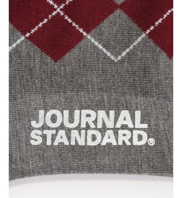 JOURNAL STANDARD「【GLEN CLYDE】 アーガイルWOOLハイSOX」|ソックス|