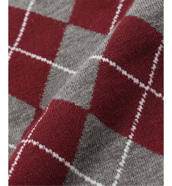 JOURNAL STANDARD「【GLEN CLYDE】 アーガイルWOOLハイSOX」|ソックス|
