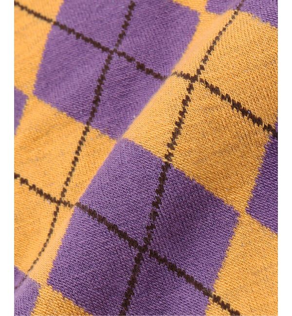 JOURNAL STANDARD「【GLEN CLYDE】 アーガイルWOOLハイSOX」|ソックス|