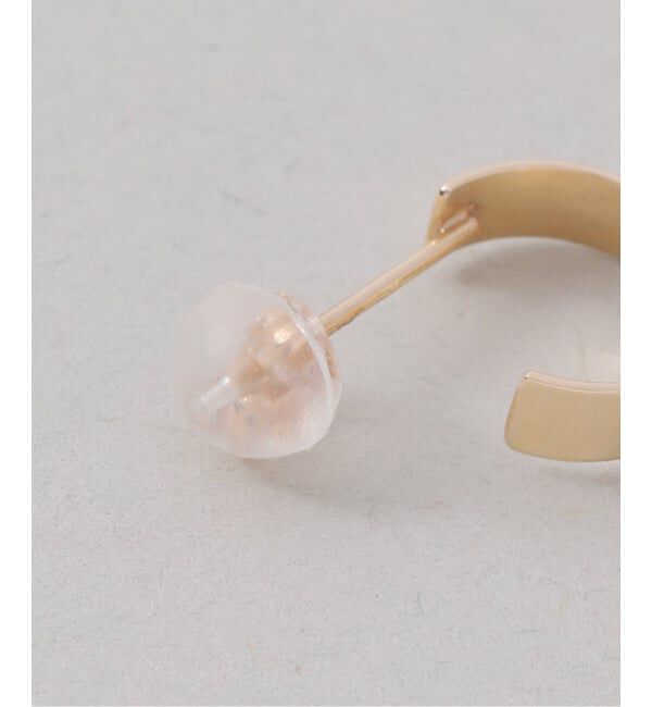 Lilas by Spick&Span「《予約》フラット10mmピアス K10（両耳）」|ピアス|