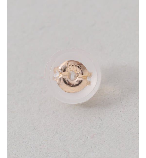 Lilas by Spick&Span「《予約》フラット10mmピアス K10（両耳）」|ピアス|