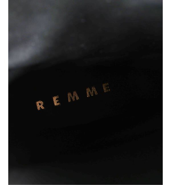 U by SPICK&SPAN「REMME/レメ レザーロングブーツ」|ロングブーツ|