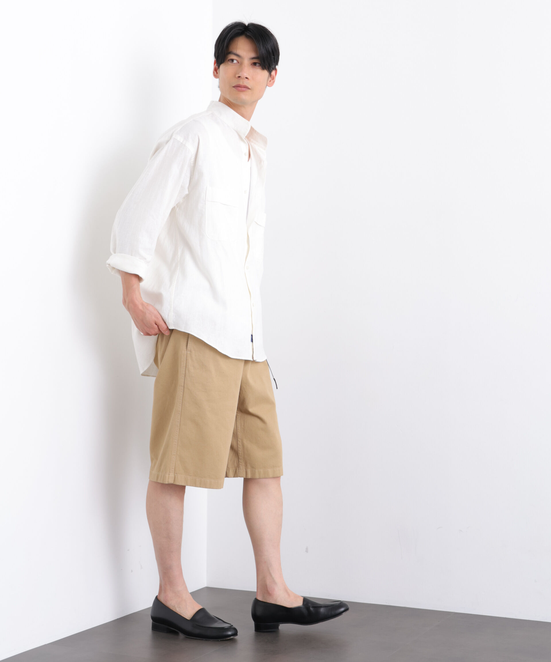 NANO universe「Gramicci/別注 Archive Big Shorts」|チノ|