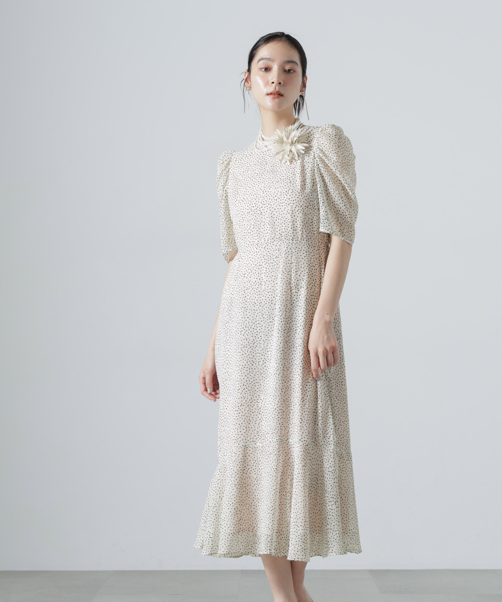 NANO universe「troisiemechaco/OPAL DOT PRINT ワンピース」|ワンピース|