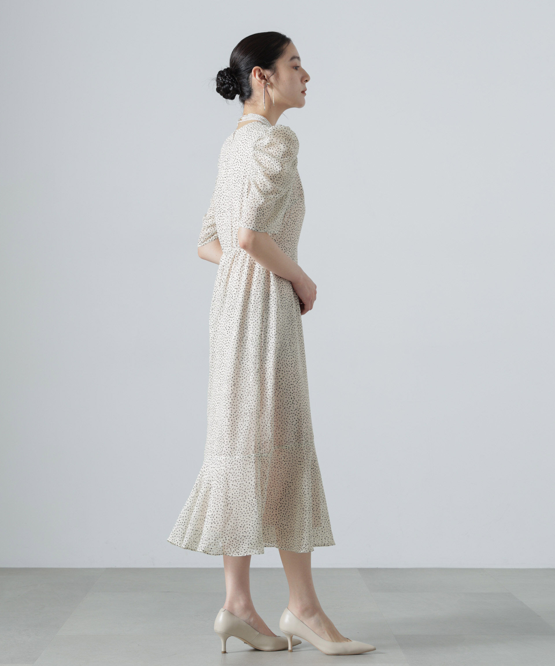 NANO universe「troisiemechaco/OPAL DOT PRINT ワンピース」|ワンピース|