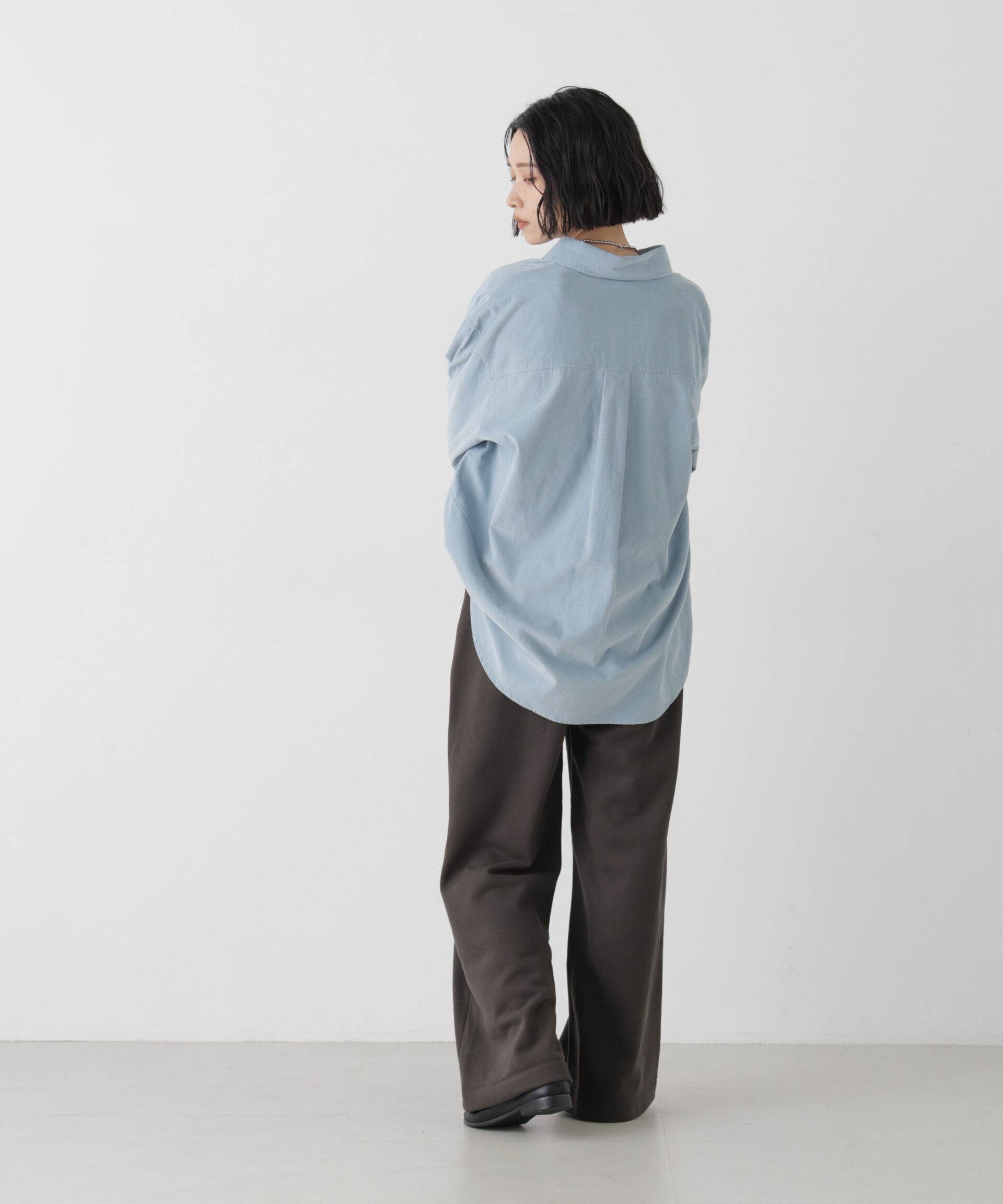 NANO universe「Champion/WIDE SWEATPANTS」|チノ|