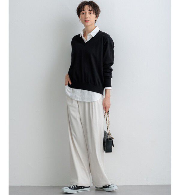23区「【SLOW/一部店舗限定】ソフトコーデュロイ ワイドパンツ」|その他|