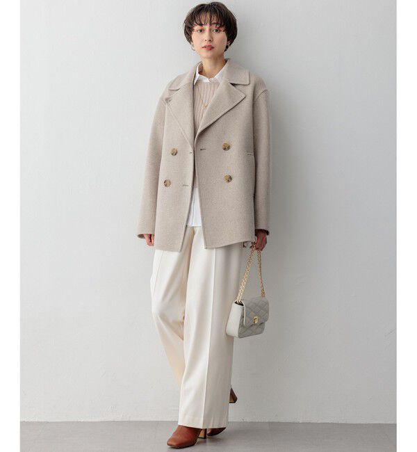 23区「【洗える】ウォームストレッチ ワイドパンツ」|その他|