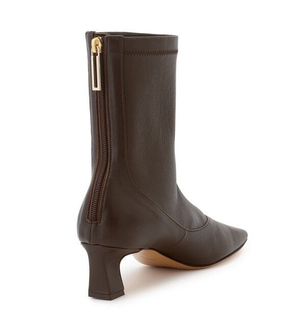 BEIGE,「【一部店舗限定】HENRI EN VARGO / MERYL ストレッチレザーブーツ」|ショートブーツ|