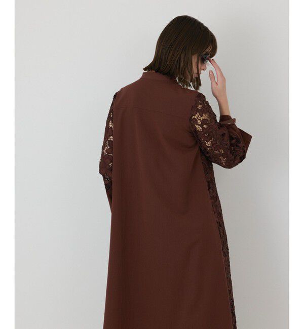 GRACE CONTINENTAL「カットワークAラインワンピース」|ワンピース|