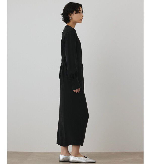 Grace Class「シルクデシンドレープワンピース」|ワンピース|