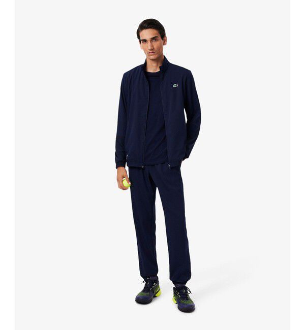 LACOSTE「『ダニール・メドベージェフ』バックヨークプリントトラックスーツ」|スウェット・ジャージ|