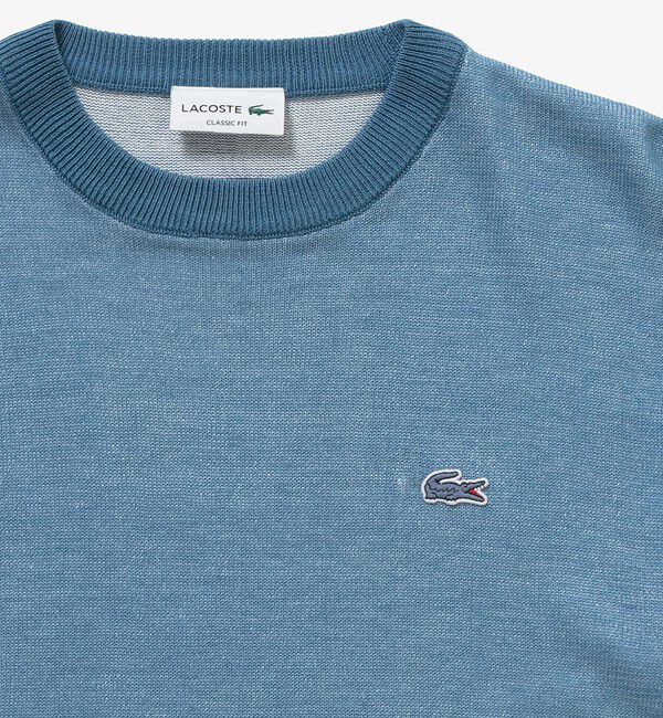 LACOSTE「クーリングニットTシャツ」|Tシャツ・カットソー|