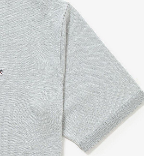 LACOSTE「クーリングニットTシャツ」|Tシャツ・カットソー|