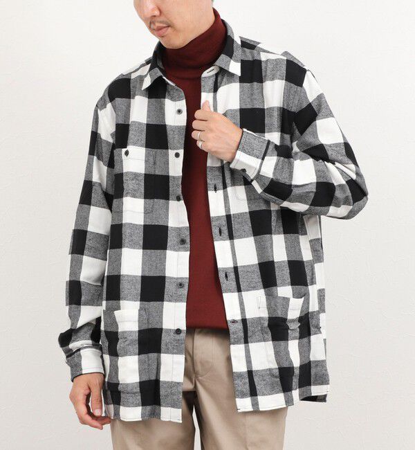 NOLLEY'S goodman「バッファローチェック シャツカバーオール 26AW」|シャツ・ブラウス|