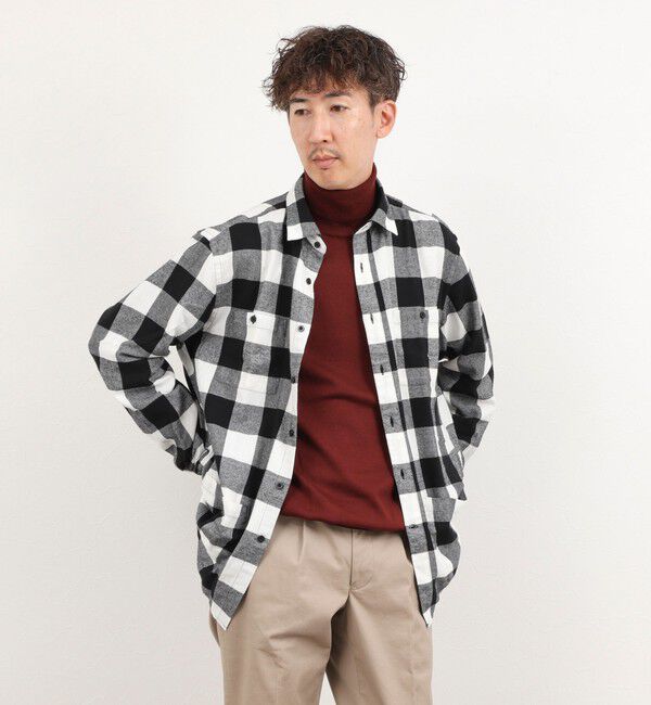 NOLLEY'S goodman「バッファローチェック シャツカバーオール 26AW」|シャツ・ブラウス|