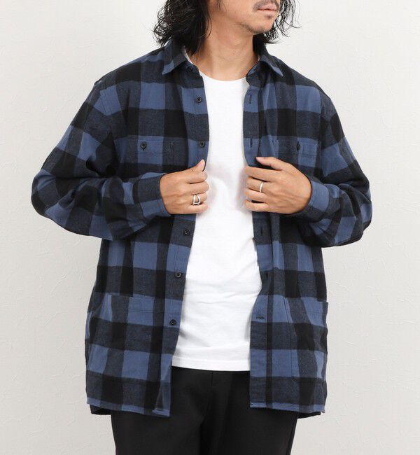 NOLLEY'S goodman「バッファローチェック シャツカバーオール 26AW」|シャツ・ブラウス|