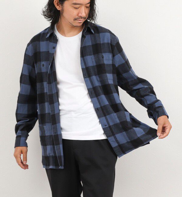 NOLLEY'S goodman「バッファローチェック シャツカバーオール 26AW」|シャツ・ブラウス|