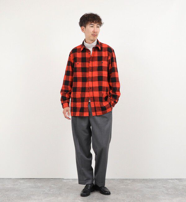 NOLLEY'S goodman「バッファローチェック シャツカバーオール 26AW」|シャツ・ブラウス|