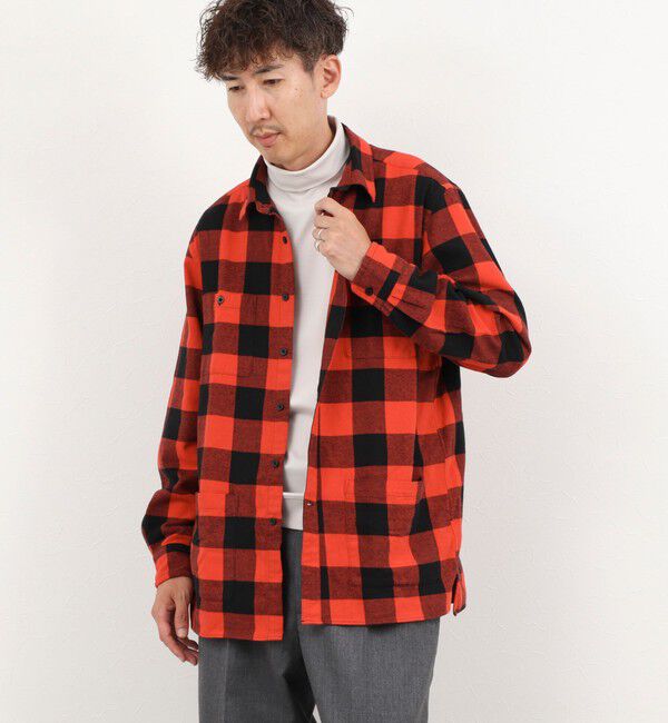 NOLLEY'S goodman「バッファローチェック シャツカバーオール 26AW」|シャツ・ブラウス|