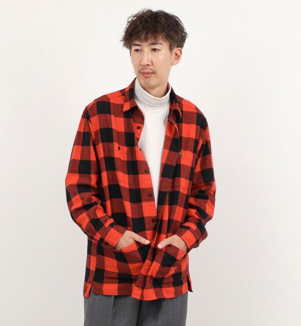NOLLEY'S goodman「バッファローチェック シャツカバーオール 26AW」|シャツ・ブラウス|