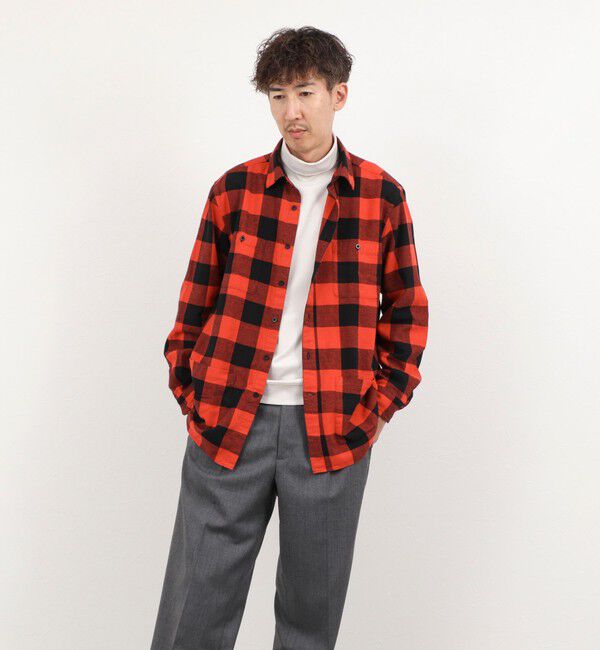 NOLLEY'S goodman「バッファローチェック シャツカバーオール 26AW」|シャツ・ブラウス|