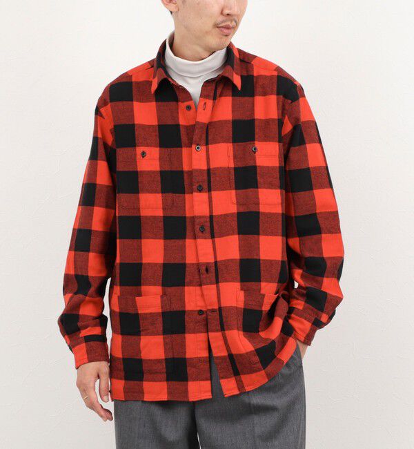 NOLLEY'S goodman「バッファローチェック シャツカバーオール 26AW」|シャツ・ブラウス|